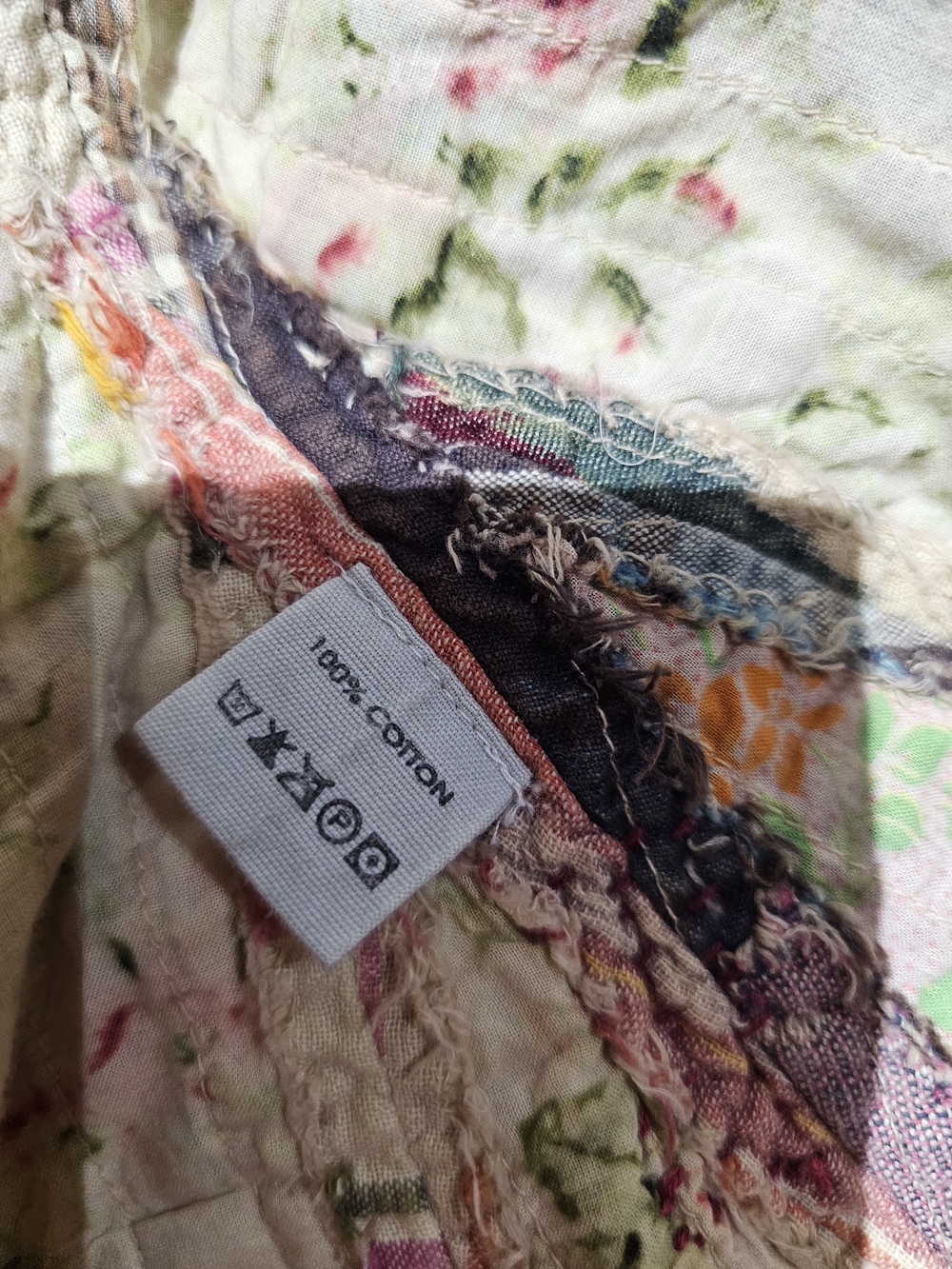 Magnolia Pearl Patchwork Dekker Kimono, REVERSIBLE - NWT - Picture 12 of 16